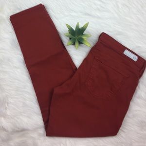 AG The Stevie Ankle Slim Straight Leg Jeans